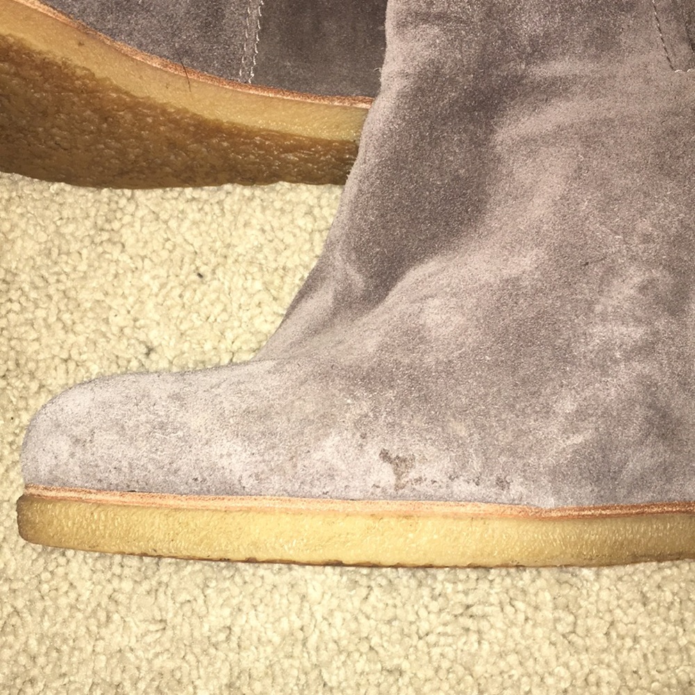 Stuart Weitzman Gray Boots - Picture 7 of 8